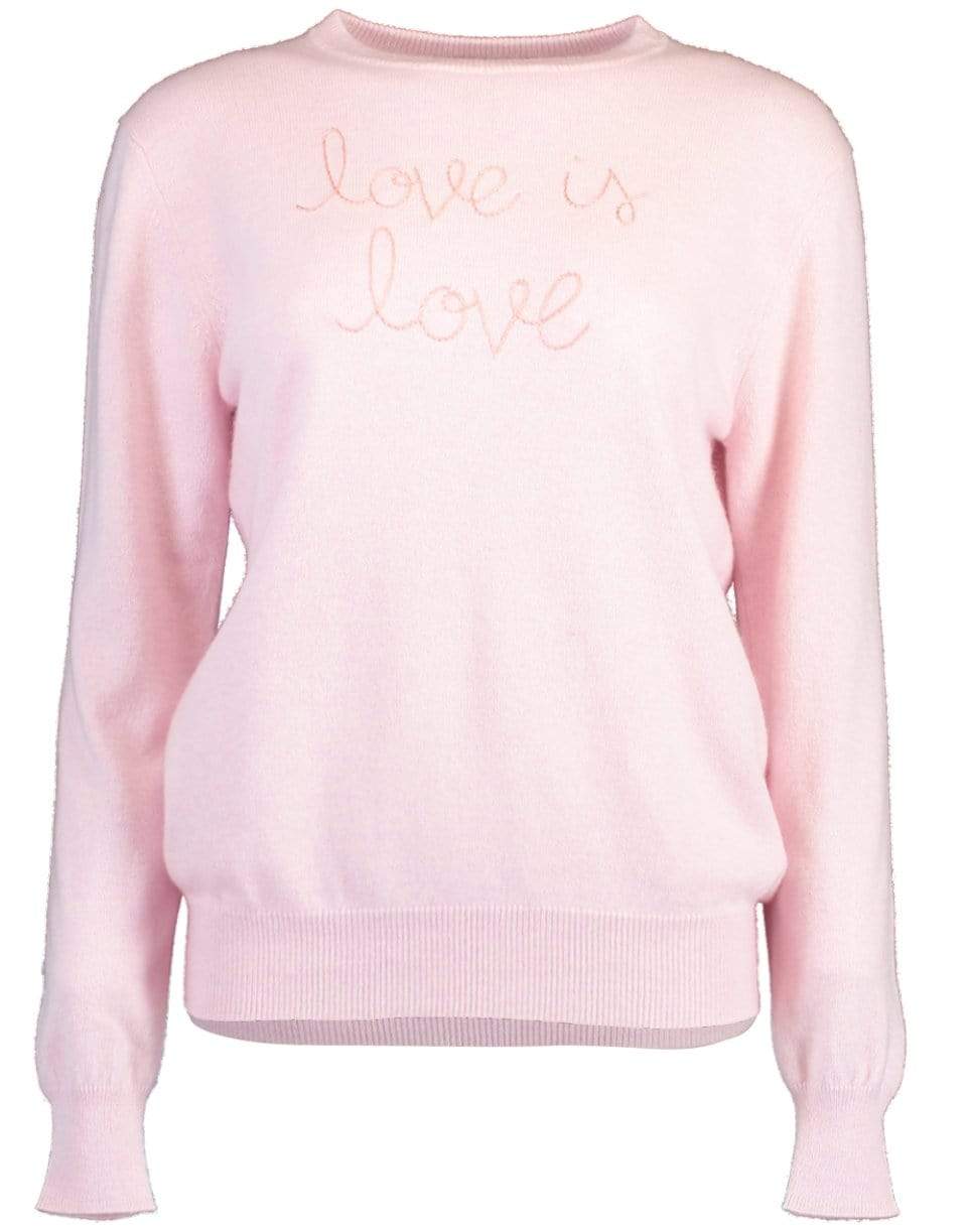 LINGUA FRANCA-Love is Love Crewneck Sweater-