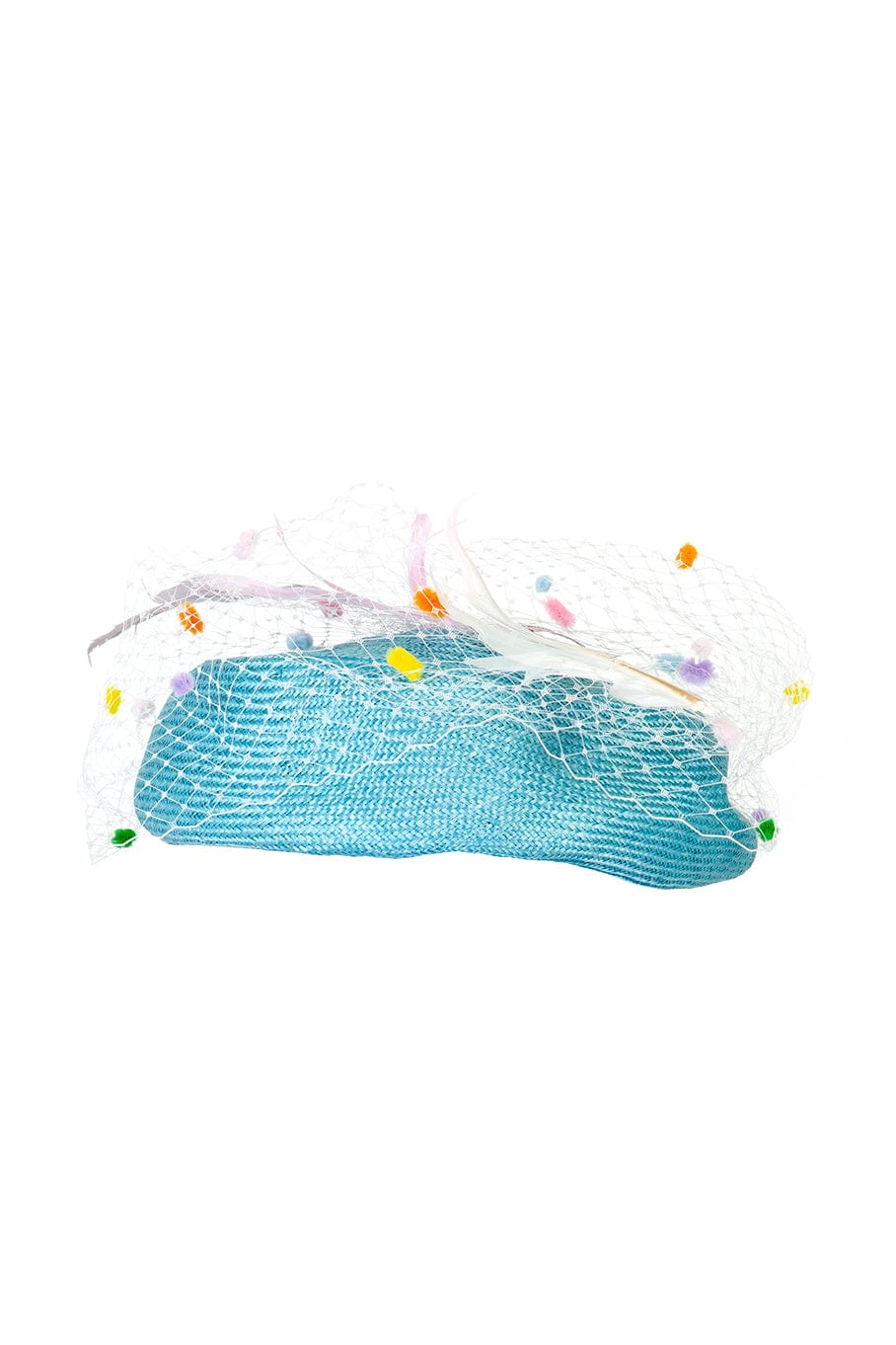 LISA BATTAGLIA-Fascinator - Blue-MULTI