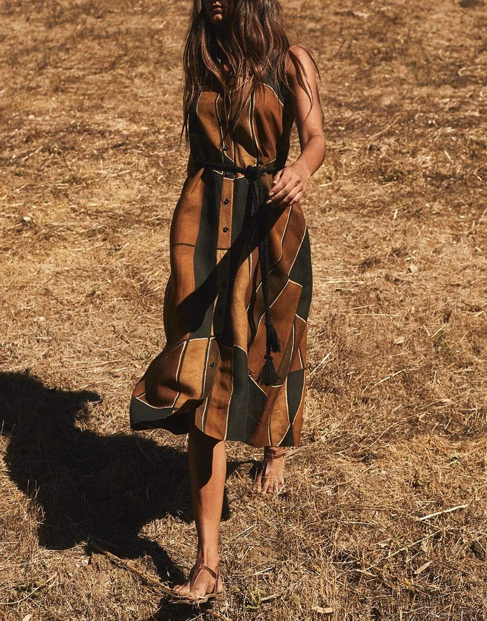 LISA MARIE FERNANDEZ-Alison Shirt Dress-