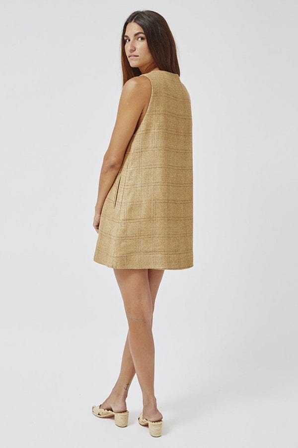 LISA MARIE FERNANDEZ-Scallop Button Down Mini Dress-