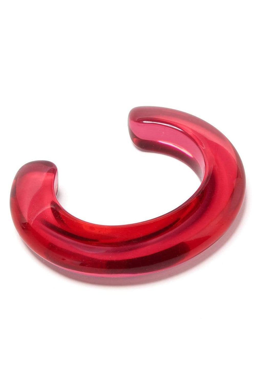 Ridge Cuff in Magenta-MAGENTA-JEWELRYBOUTIQUECUFF-LIZZIE FORTUNATO