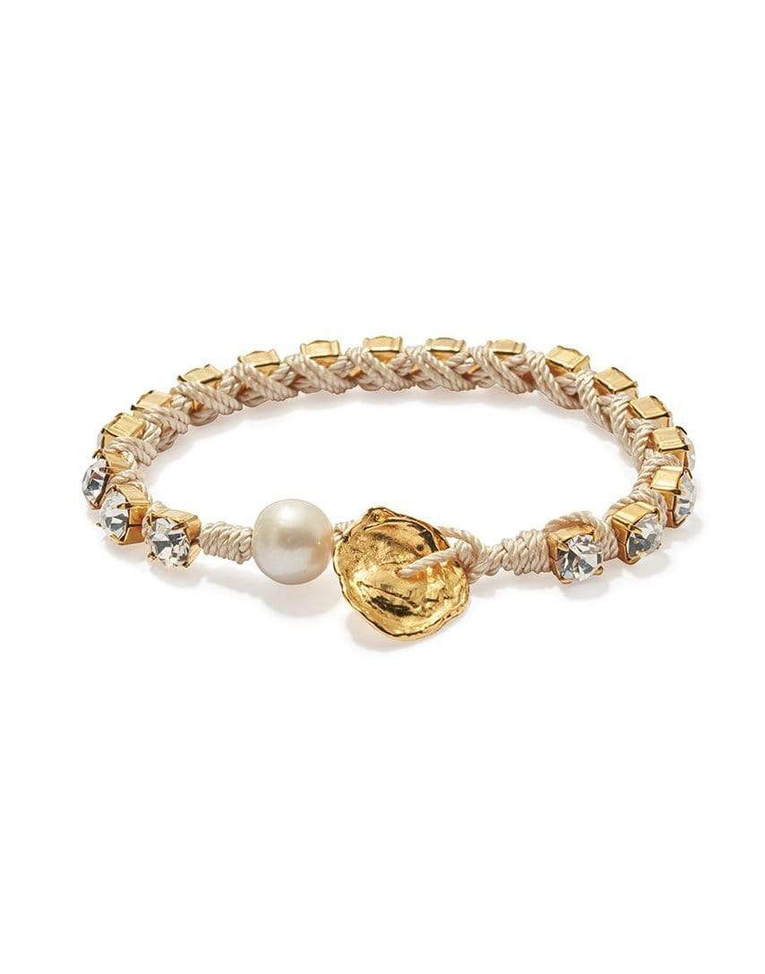 LIZZIE FORTUNATO-Serena Bracelet in Beige-BEIGE