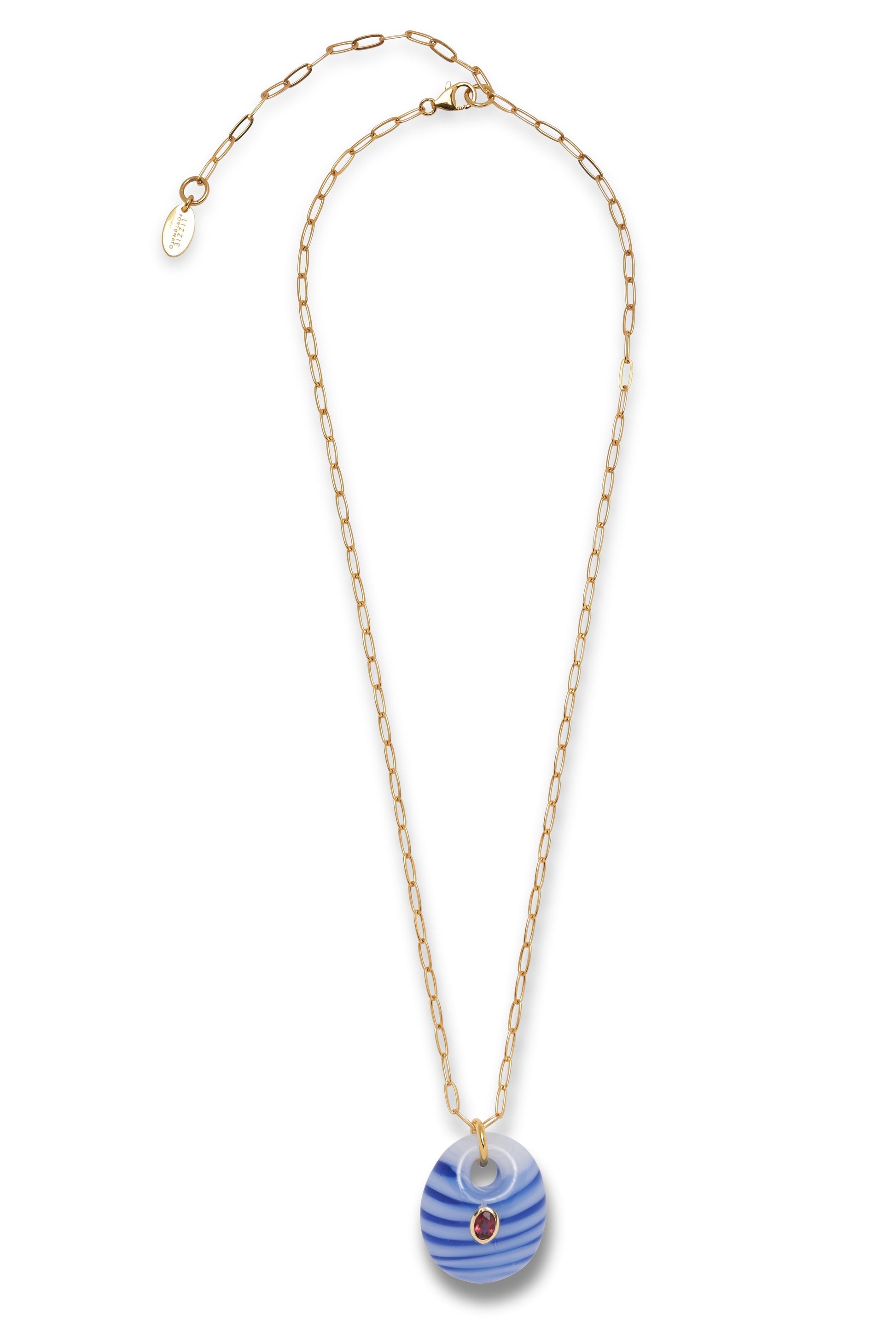 LIZZIE FORTUNATO-Tidal Pendant-BLUE