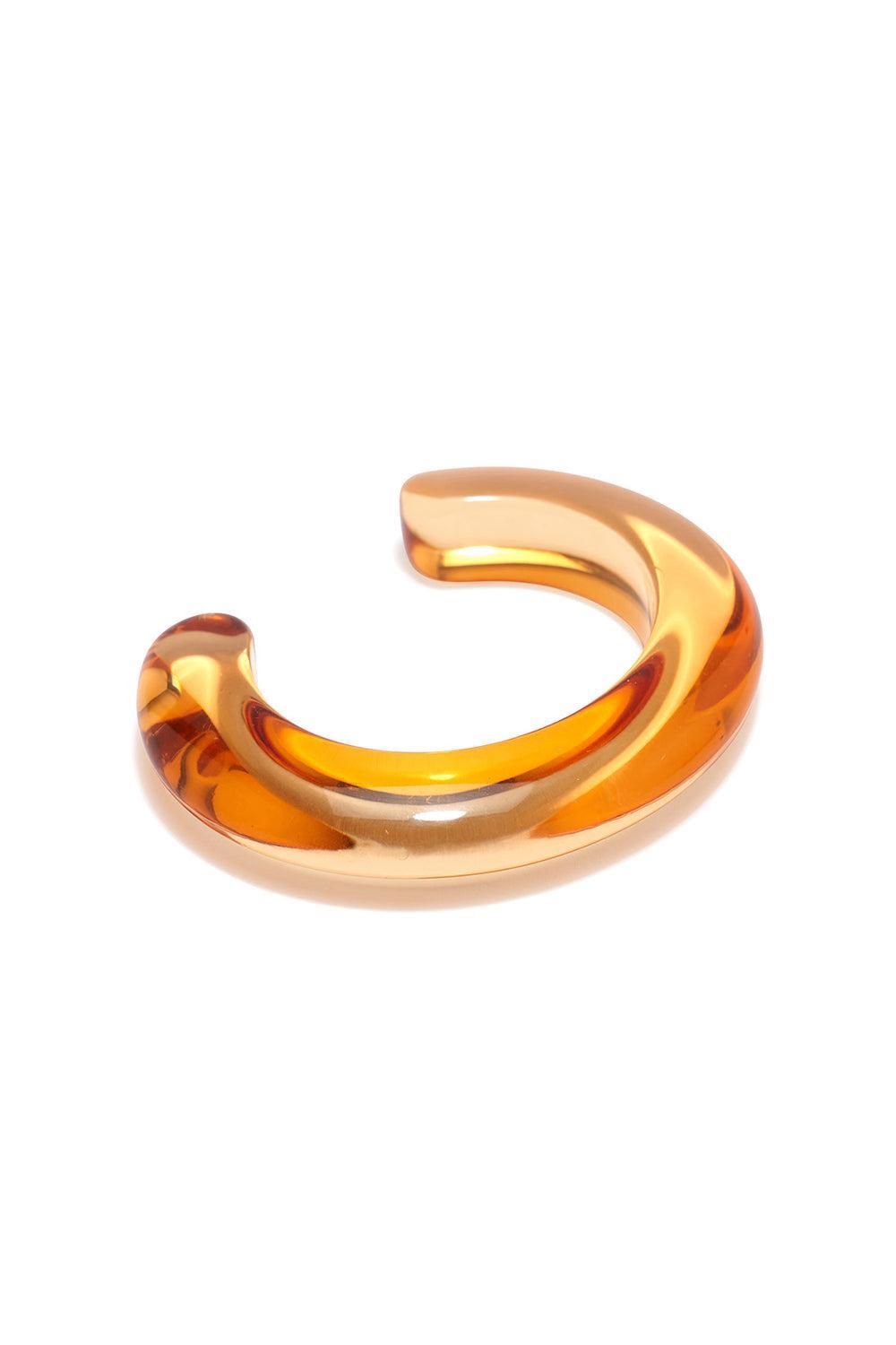 Marigold Ridge Cuff Bracelet-ORANGE-JEWELRYBOUTIQUEBRACELET O-LIZZIE FORTUNATO