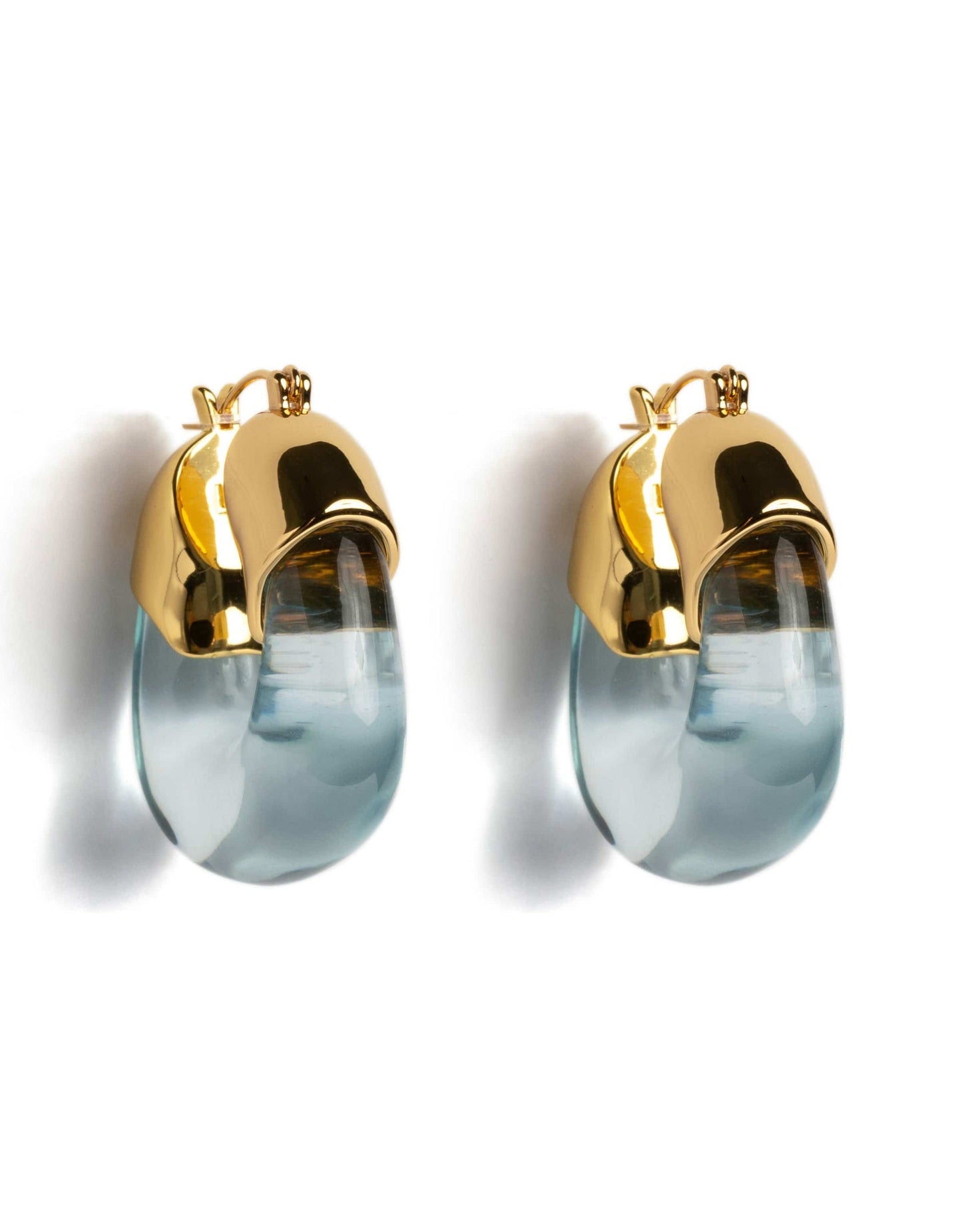 LIZZIE FORTUNATO-The Organic Hoops - Aqua-AQUA