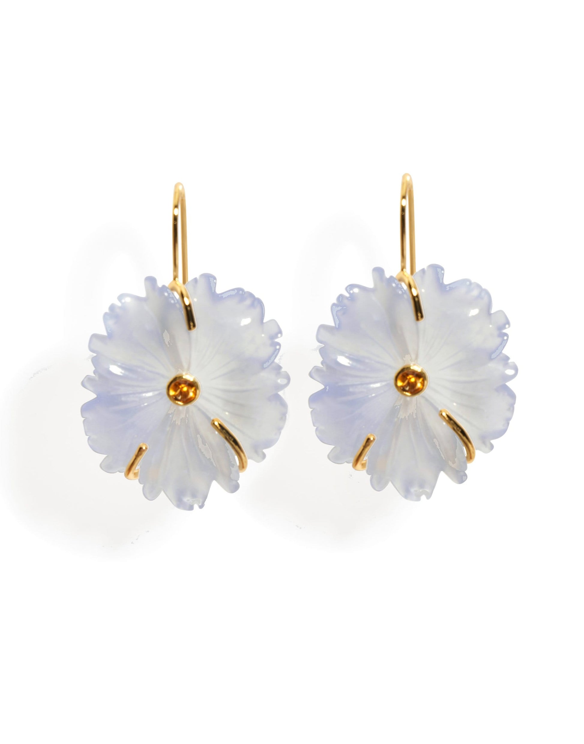 LIZZIE FORTUNATO-New Bloom Earrings-BLUE