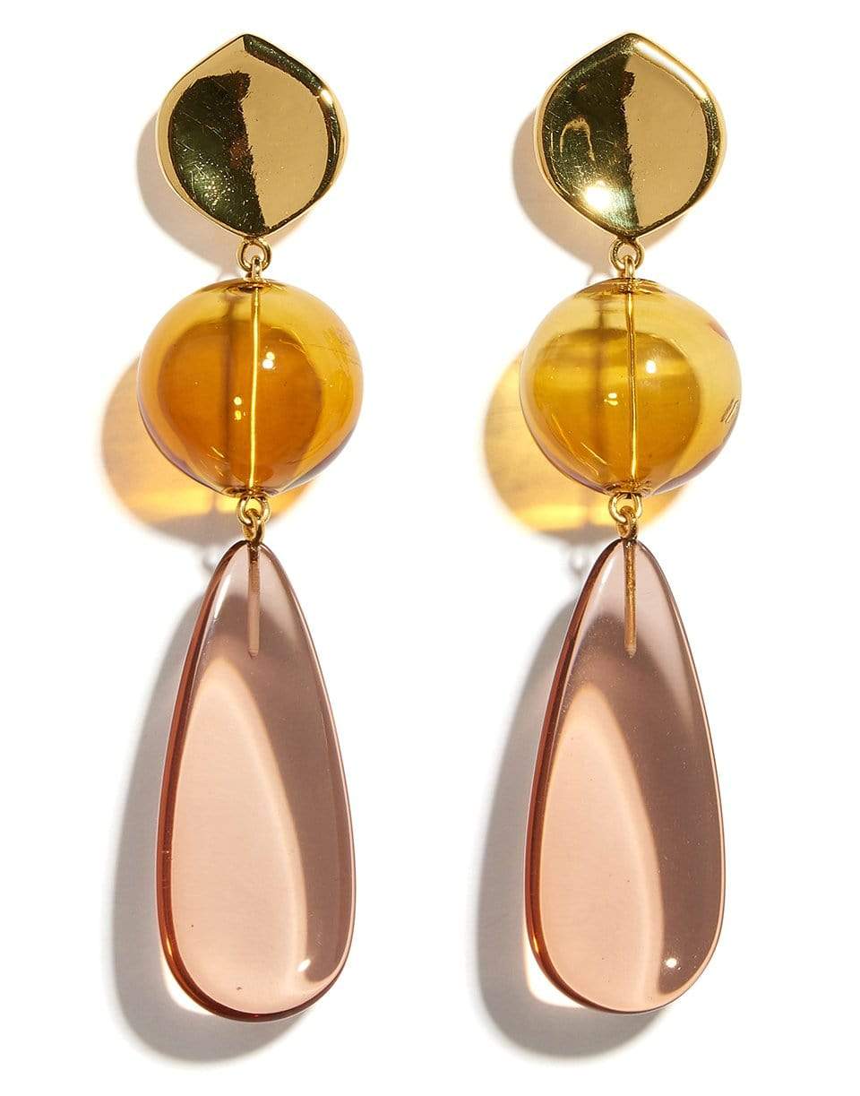 LIZZIE FORTUNATO-Miele Drop Earrings-HONEY