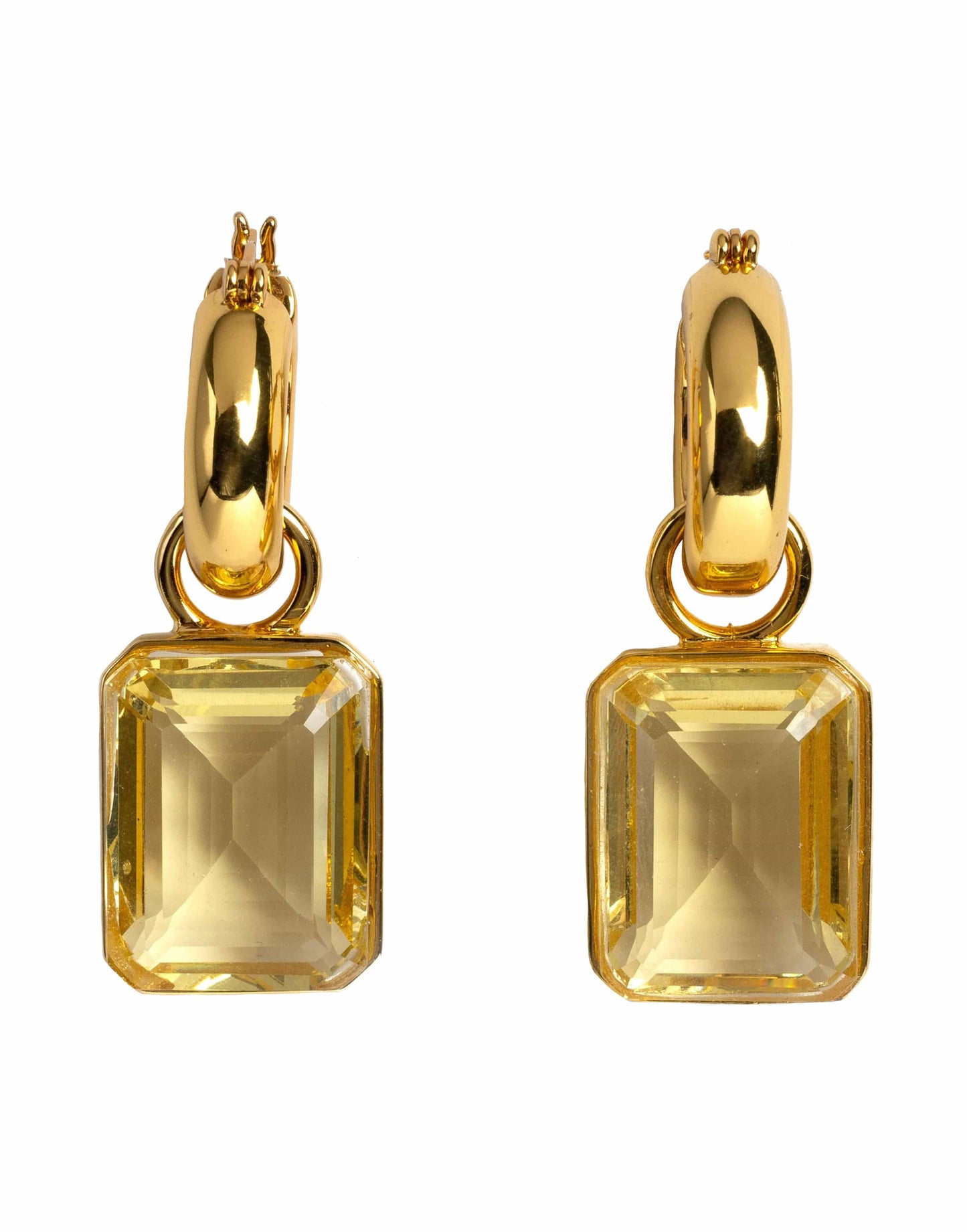 LIZZIE FORTUNATO-Jubilee Earrings in Lemon-LEMON