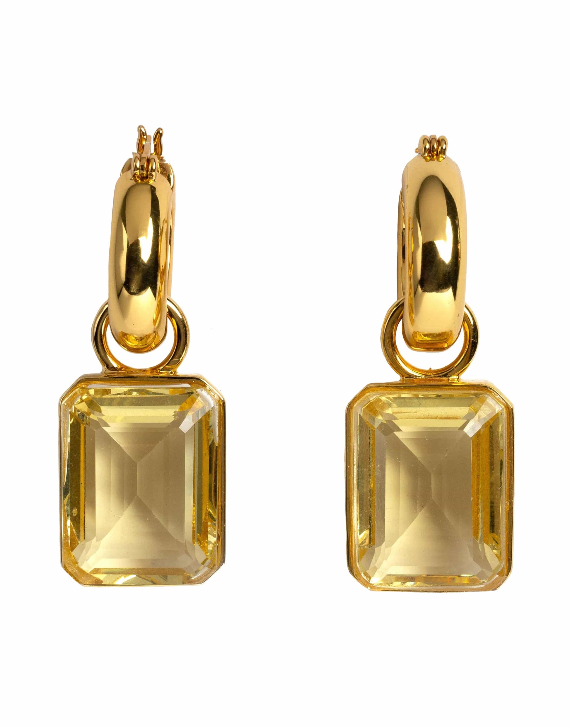 LIZZIE FORTUNATO-Jubilee Earrings in Lemon-LEMON