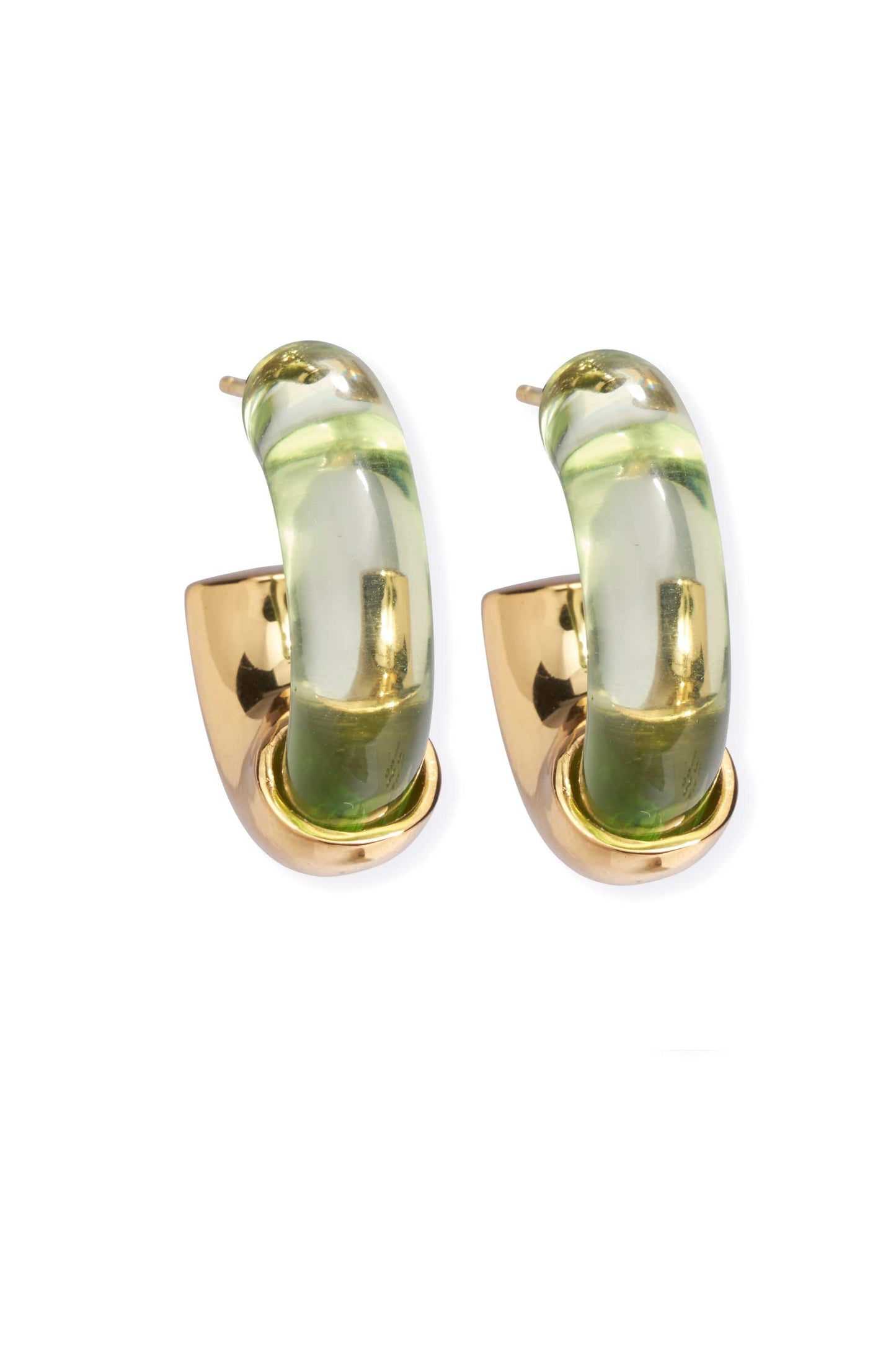 LIZZIE FORTUNATO-Lime Infinity Hoops-LIME