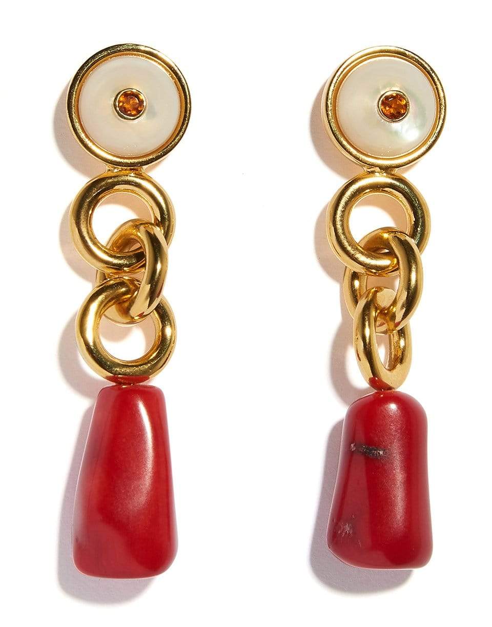 LIZZIE FORTUNATO-Eden Earrings-RED