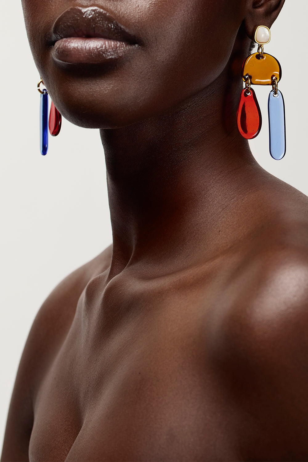 Pearl Sun and Sea Earrings