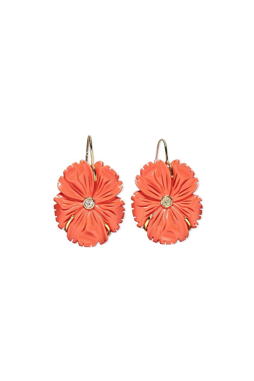 Spice New Bloom Earrings-RED-JEWELRYBOUTIQUEEARRING-LIZZIE FORTUNATO