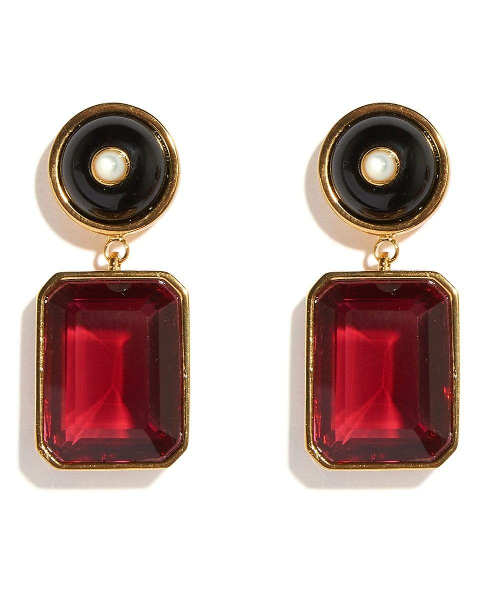 LIZZIE FORTUNATO-Tile Earrings-RUBY