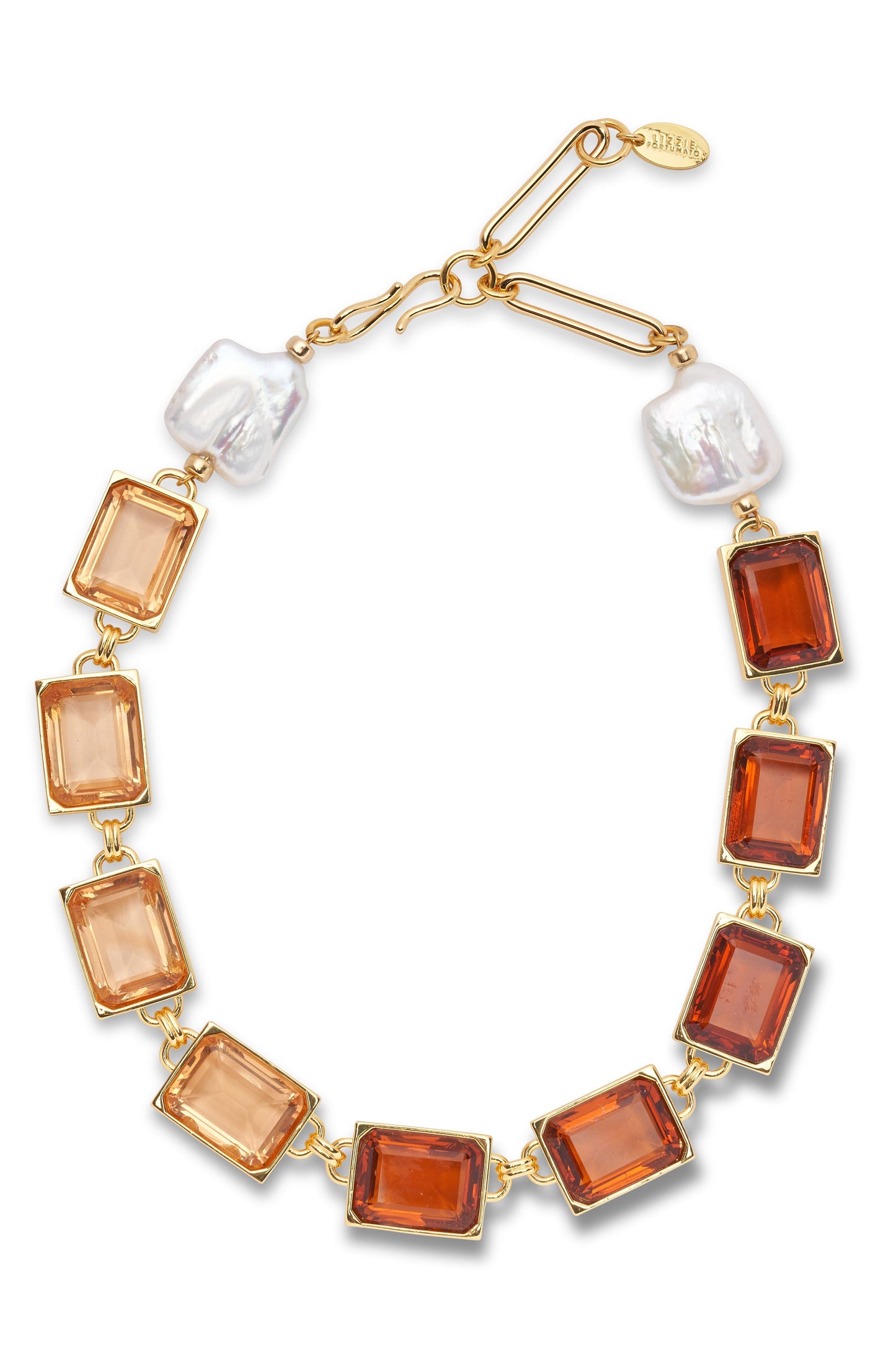 LIZZIE FORTUNATO-Sienna Collar-BROWN
