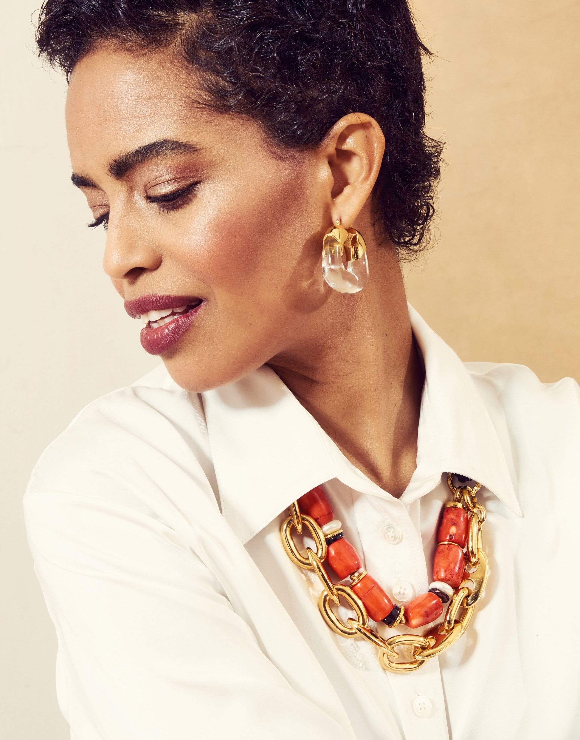 LIZZIE FORTUNATO-Majorca Collar-CORAL