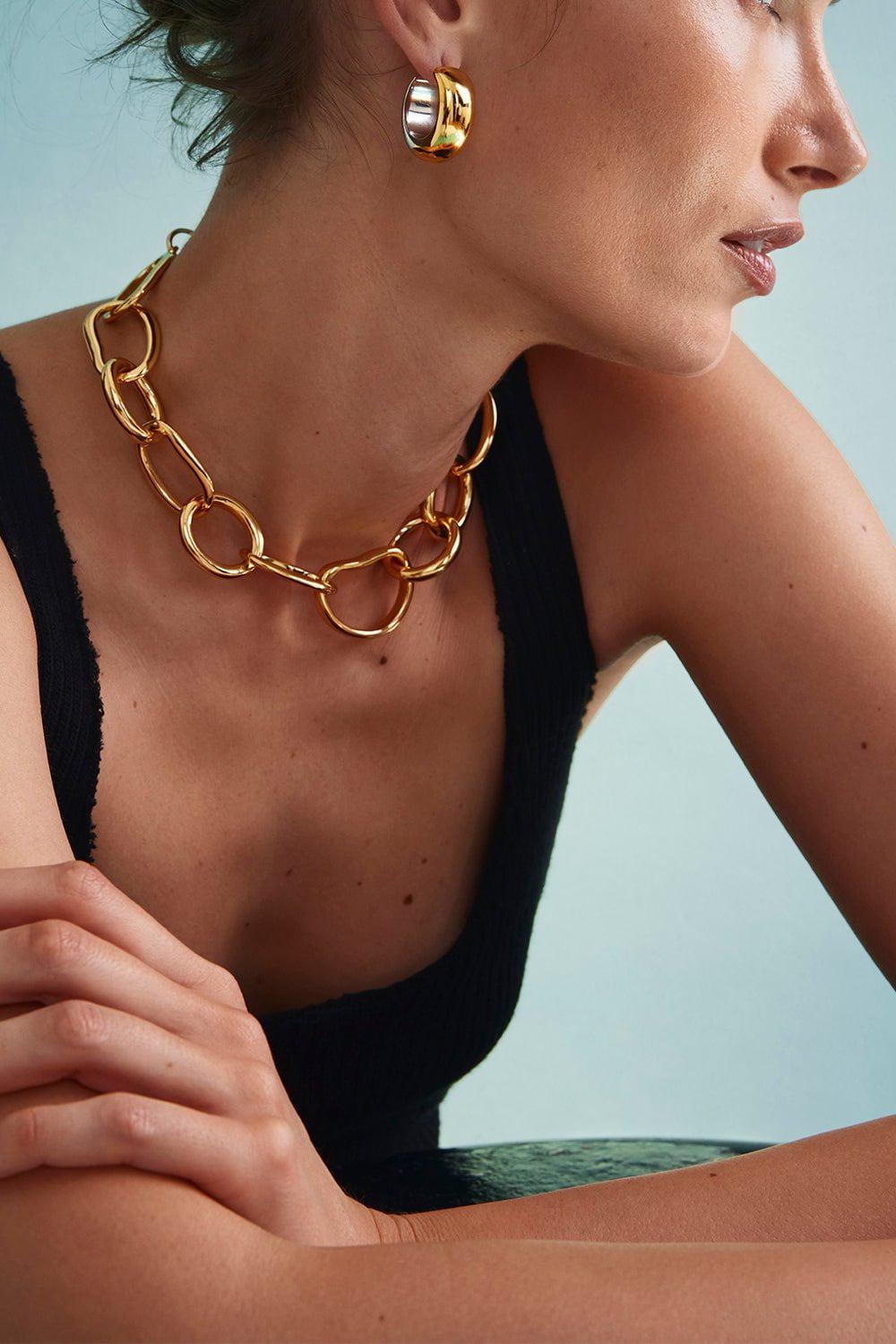 LIZZIE FORTUNATO-Porto Chain-GOLD