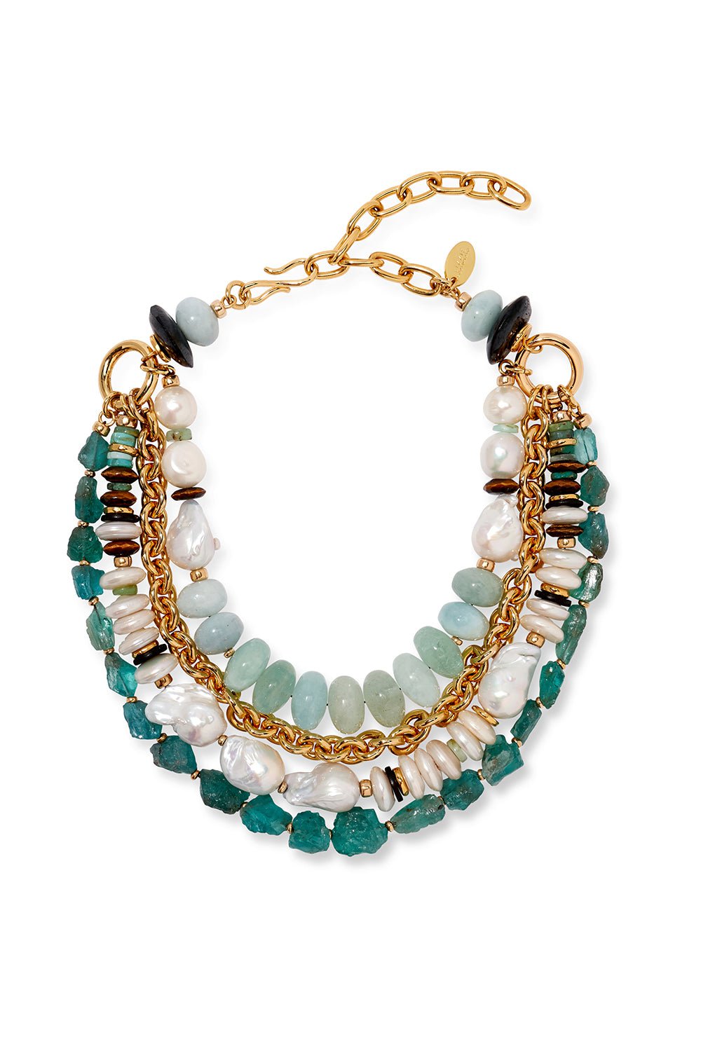 LIZZIE FORTUNATO-Catalonia Necklace-MULTI