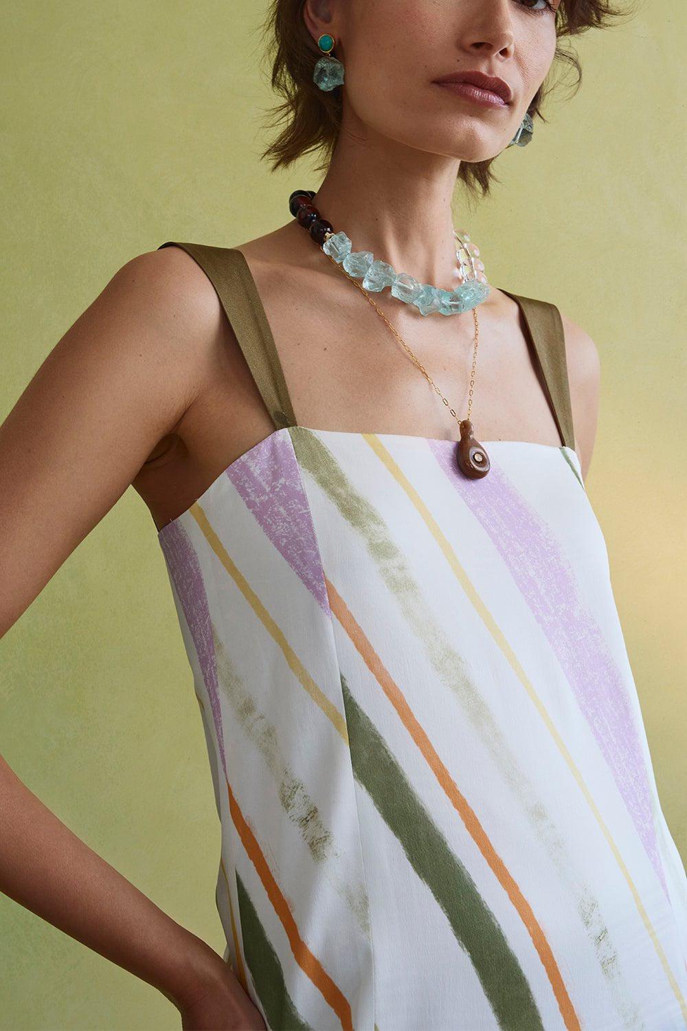 LIZZIE FORTUNATO-Glacier Bay Necklace-MULTI