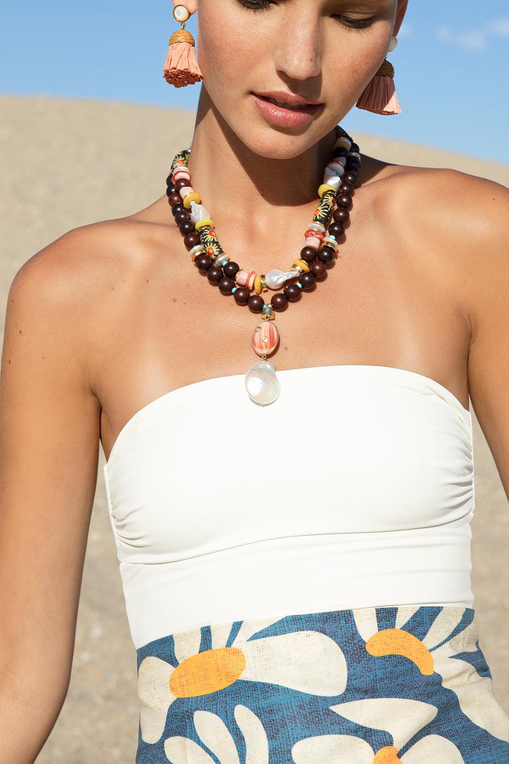 Souvenir Necklace-MULTI-JEWELRYBOUTIQUENECKLACE O-LIZZIE FORTUNATO