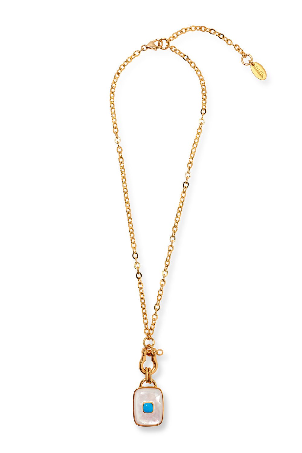 LIZZIE FORTUNATO-Ancient City Necklace-PEARL