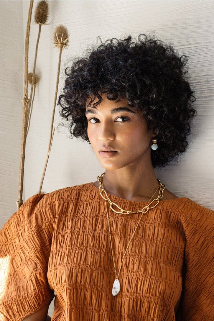 LIZZIE FORTUNATO-Pearl Cermony Necklace-PEARL