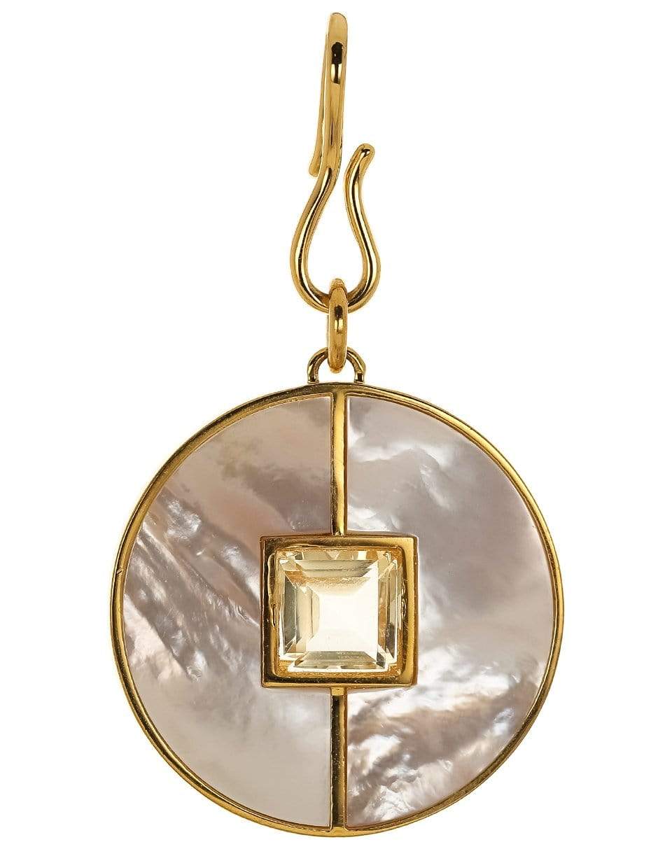 LIZZIE FORTUNATO-Pearl Porto Medallion-PEARL