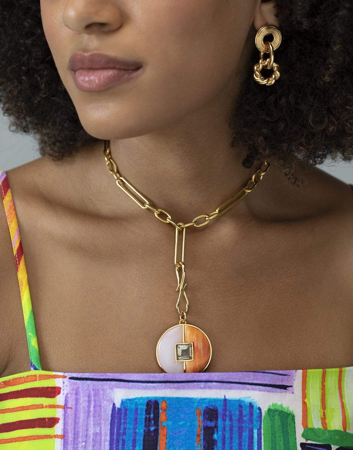 LIZZIE FORTUNATO-Sorbet Porto Medallion-SORBET