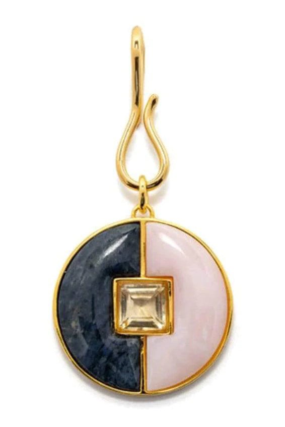 LIZZIE FORTUNATO-Porto Pendant - Sunrise-PINK/NVY