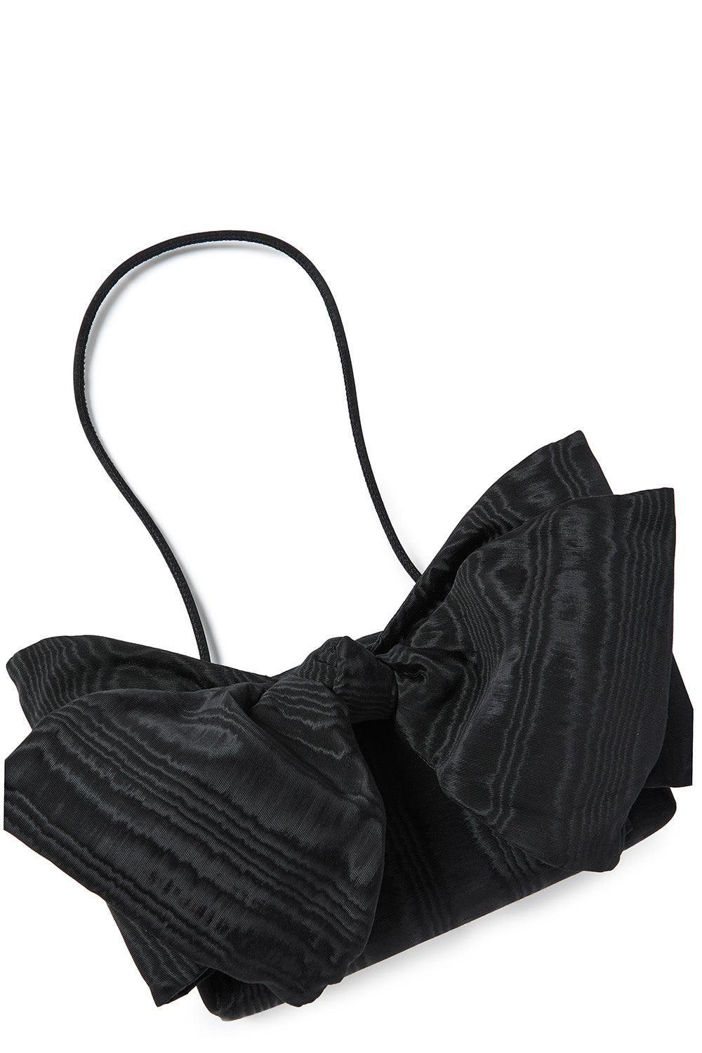 LOEFFLER RANDALL-Valerie Bow Clutch-BLACK
