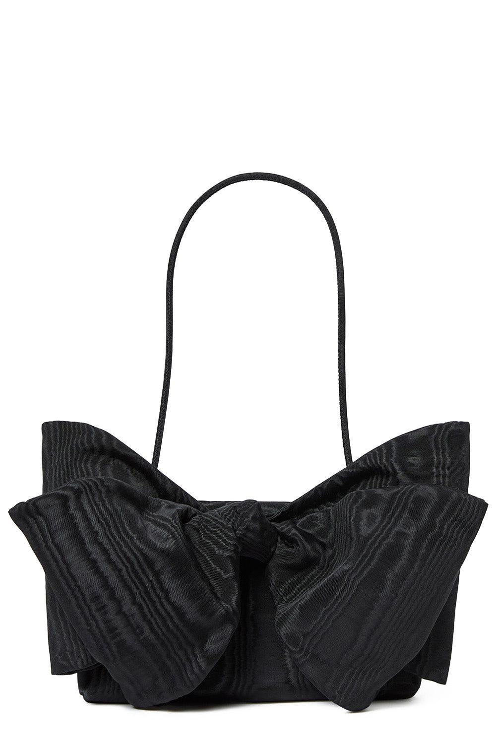 LOEFFLER RANDALL-Valerie Bow Clutch-BLACK