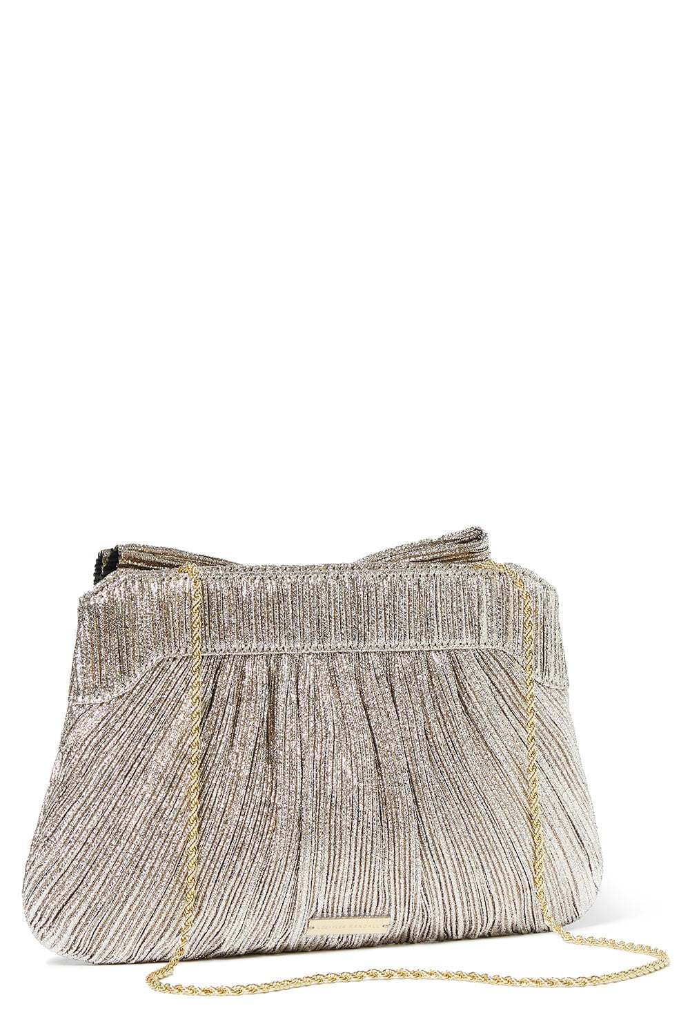 LOEFFLER RANDALL-Rayne Clutch - Champagne-CHAMPAGN