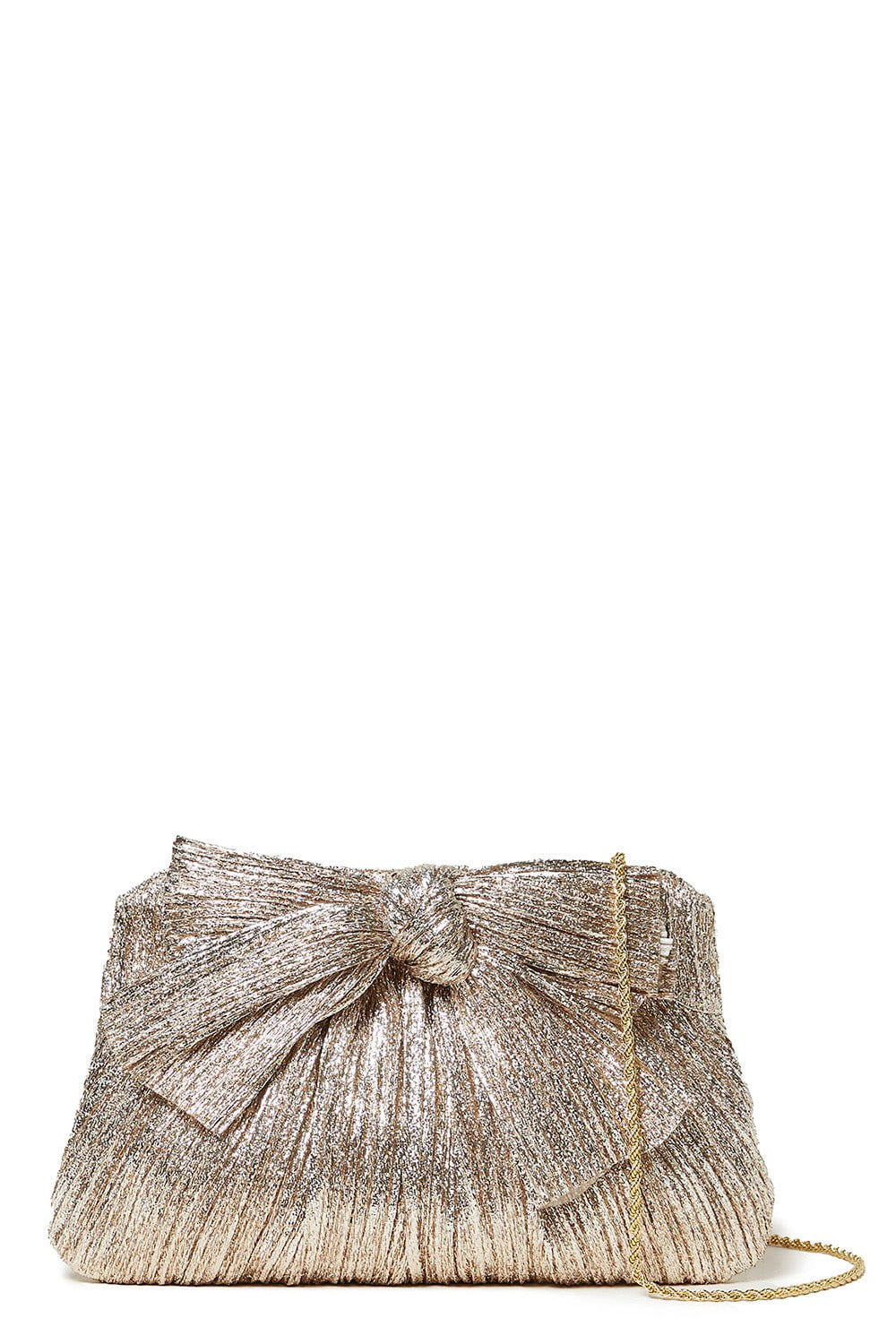 LOEFFLER RANDALL-Rayne Clutch - Champagne-CHAMPAGN