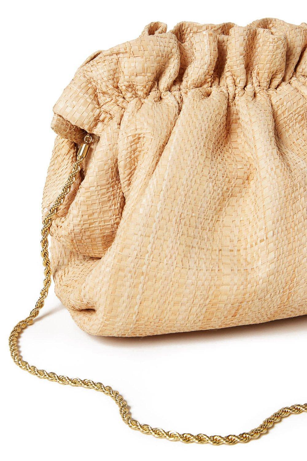 LOEFFLER RANDALL-Willa Mini Clutch-NATURAL