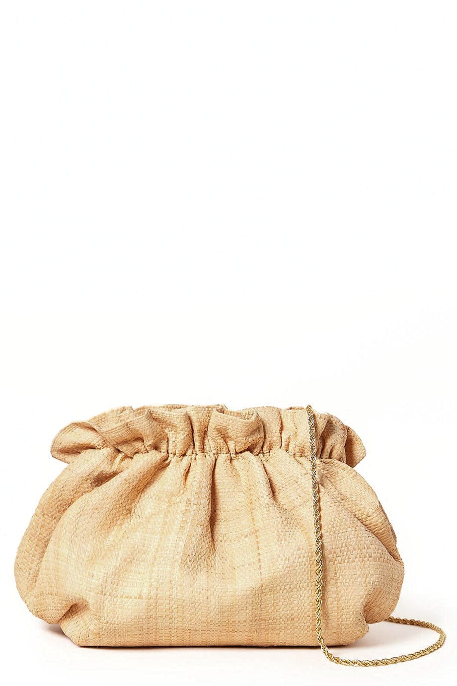 LOEFFLER RANDALL-Willa Cinched Bag - Natural-NATURAL