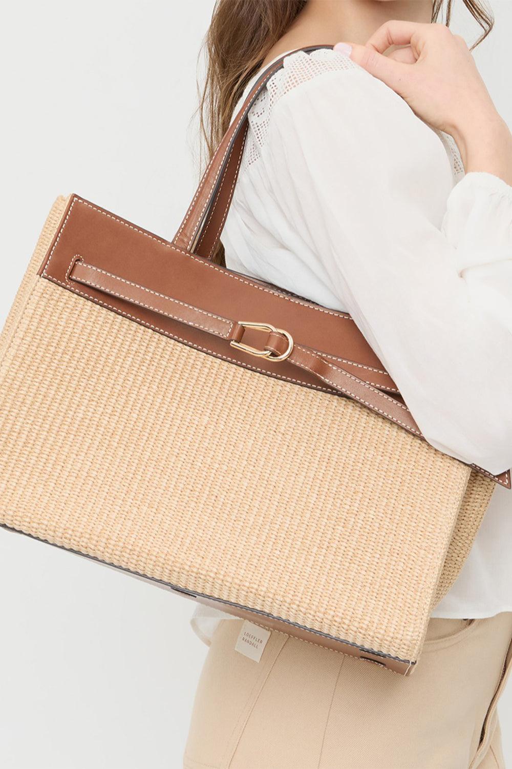Aidan Tote-BROWN-O/S-HANDBAGTOTES-LOEFFLER RANDALL