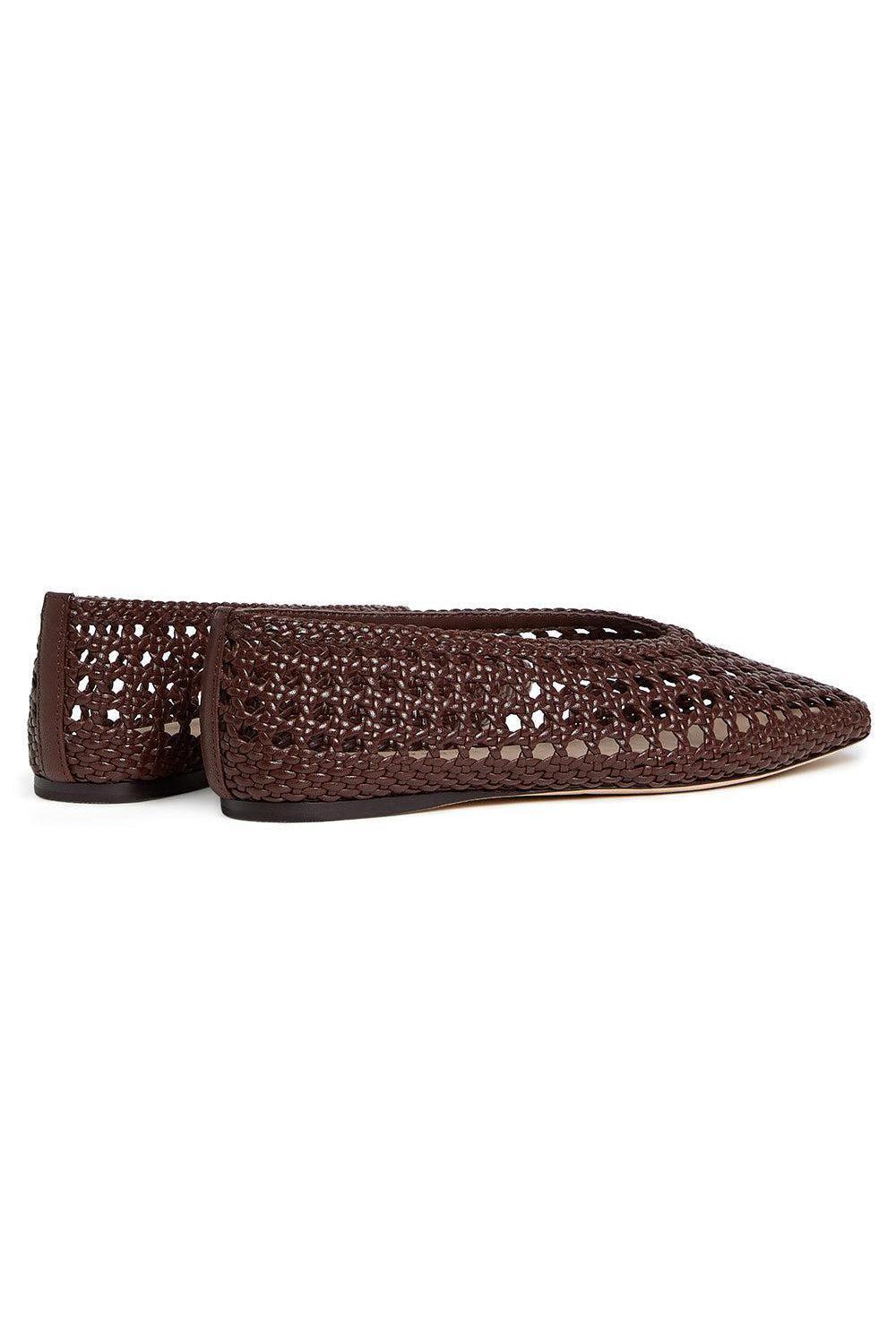 Emery Flat - Chocolate-BROWN-5.5-SHOEBALLET FLA-LOEFFLER RANDALL