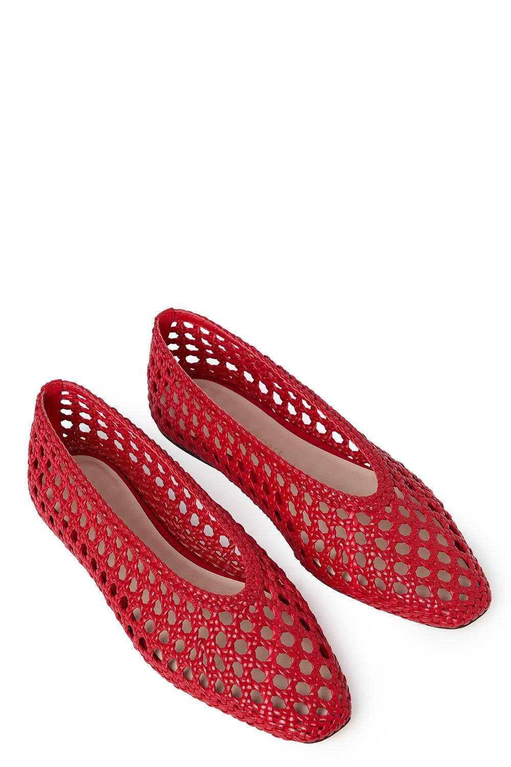 Emery Flat - Red-RED-7-SHOEBALLET FLA-LOEFFLER RANDALL