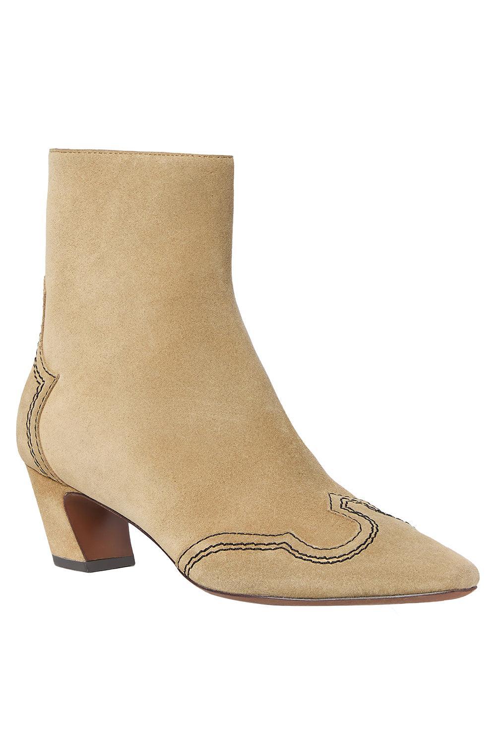 Aspen Heeled Ankle Boot-BROWN-6-SHOEBOOT-LOEFFLER RANDALL