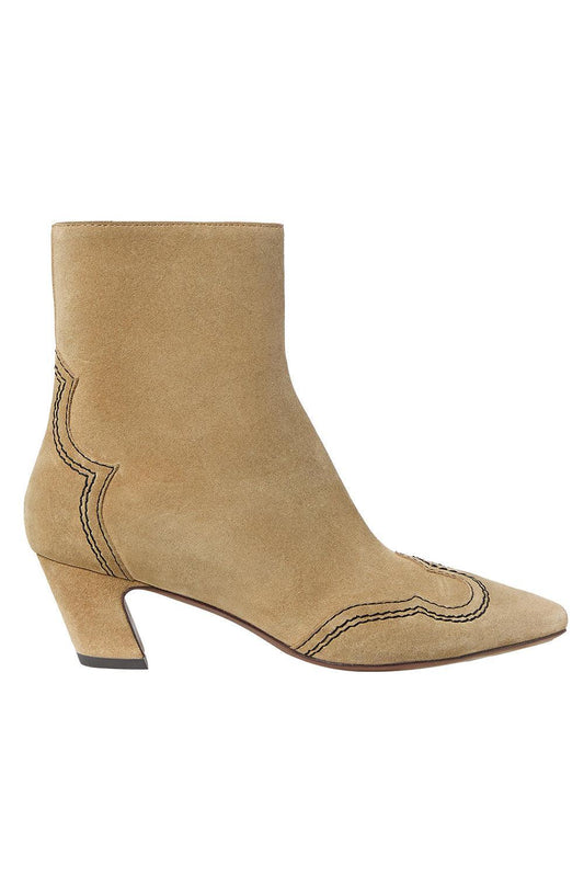 Aspen Heeled Ankle Boot-BROWN-6-SHOEBOOT-LOEFFLER RANDALL