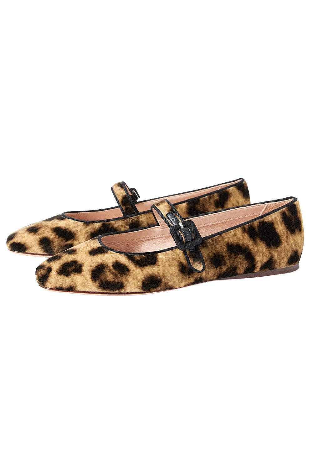 Ginger Mary Jane Falt-ANIMAL-6.5-SHOEFLAT SHOE-LOEFFLER RANDALL
