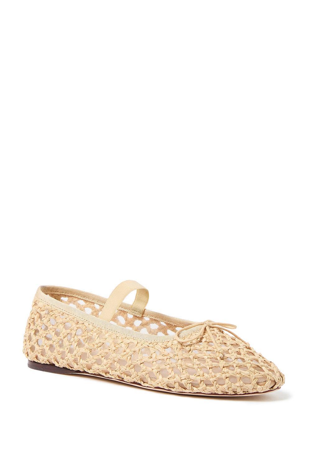 Leonie Flat-NATURAL-6-SHOEFLAT SHOE-LOEFFLER RANDALL