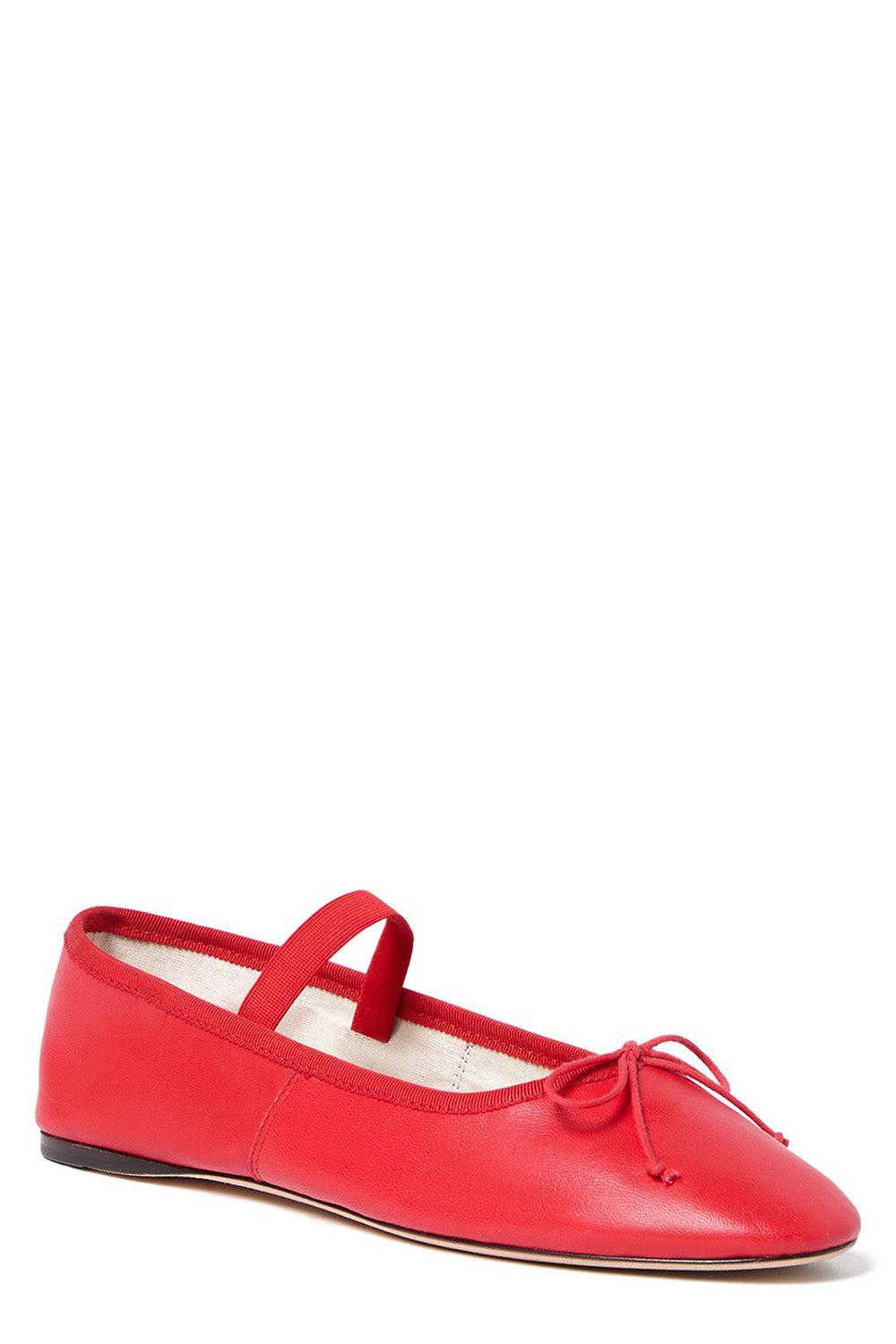 LOEFFLER RANDALL-Leonie Flat - Red-