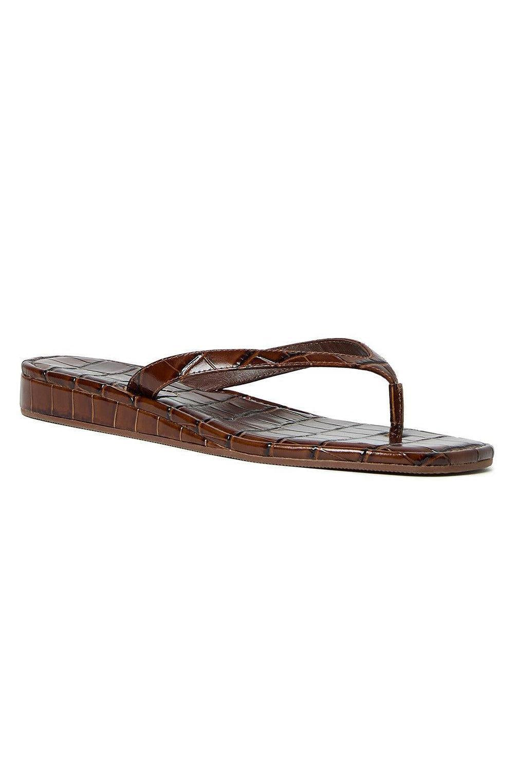 Lina Flip Flop-BROWN-6-SHOESANDAL-LOEFFLER RANDALL