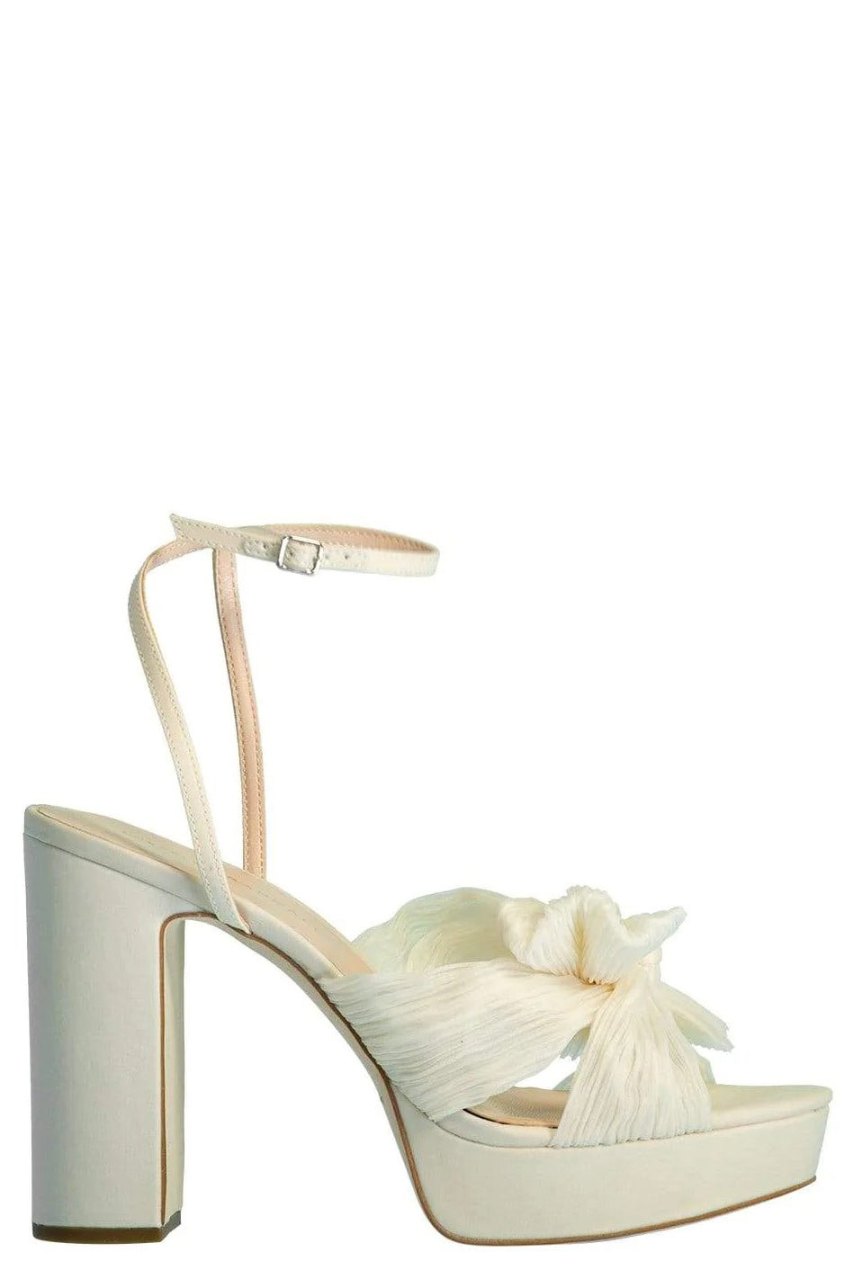 LOEFFLER RANDALL-Pleated Platform Sandal-