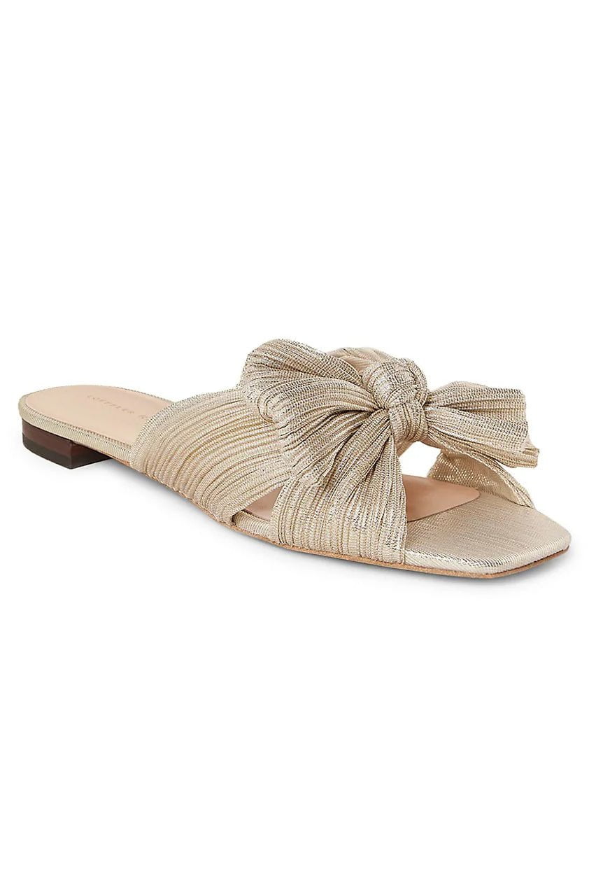 LOEFFLER RANDALL-Daphne Sandal - Platinum-