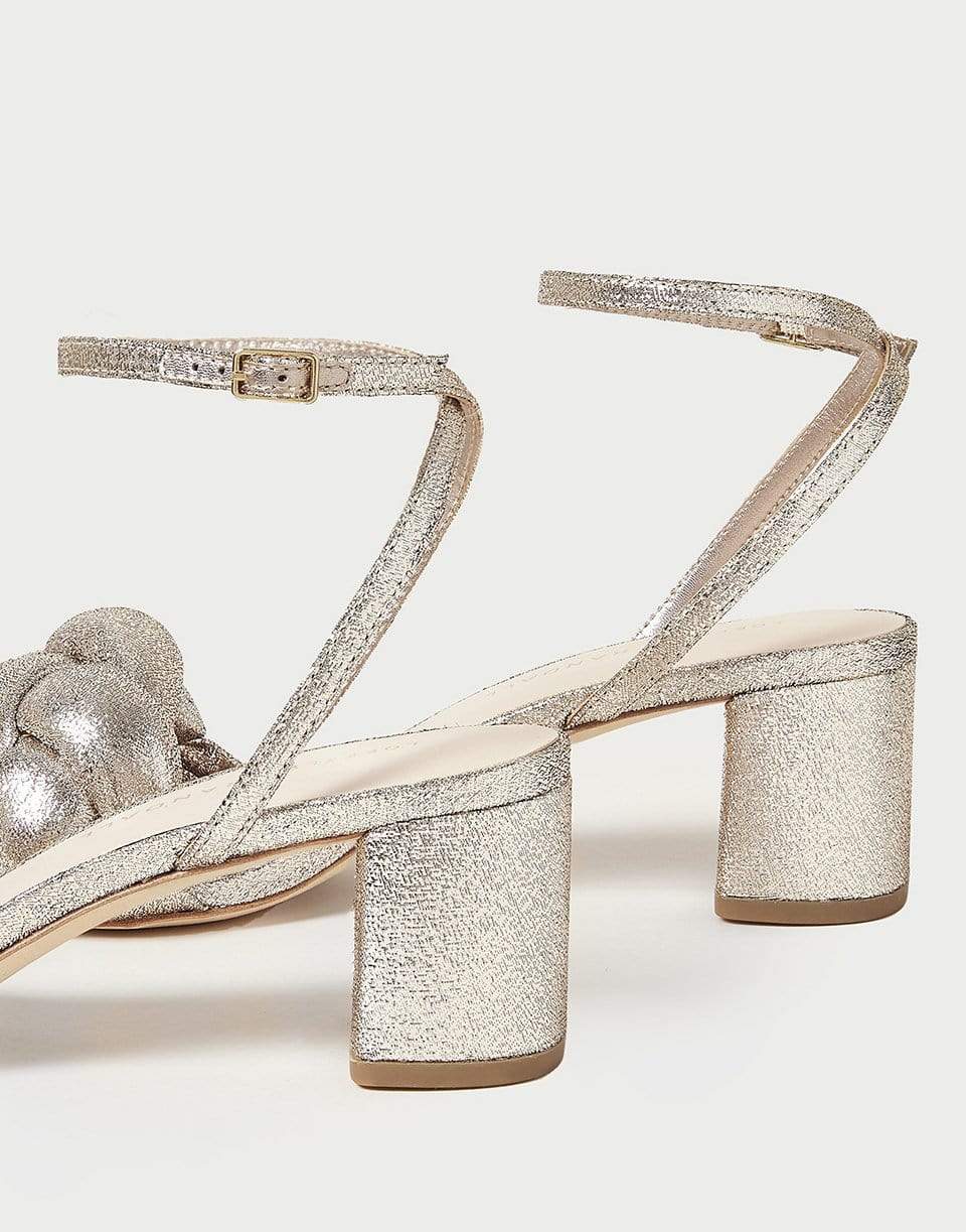 LOEFFLER RANDALL-Mid-Heel Sandal With Braid-