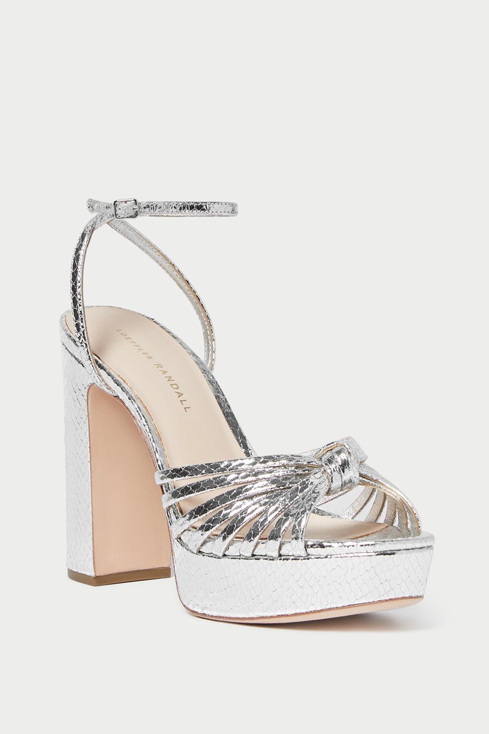 Rivka Sandal - Silver-SILVER-6-SHOESANDAL-LOEFFLER RANDALL