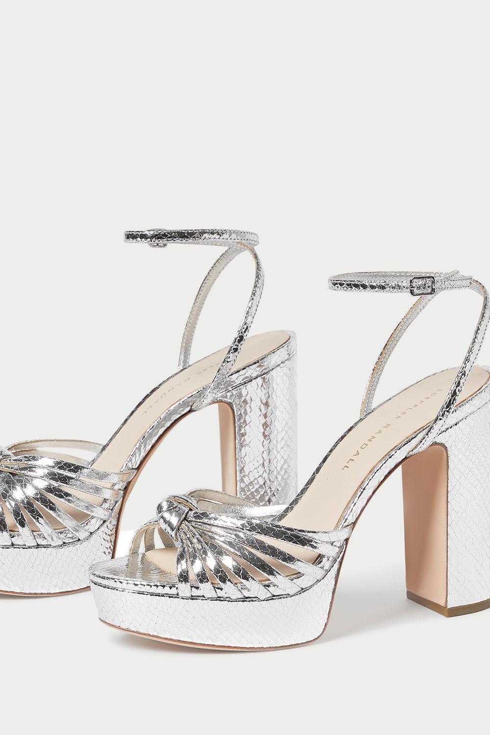 Rivka Sandal - Silver-SILVER-6-SHOESANDAL-LOEFFLER RANDALL