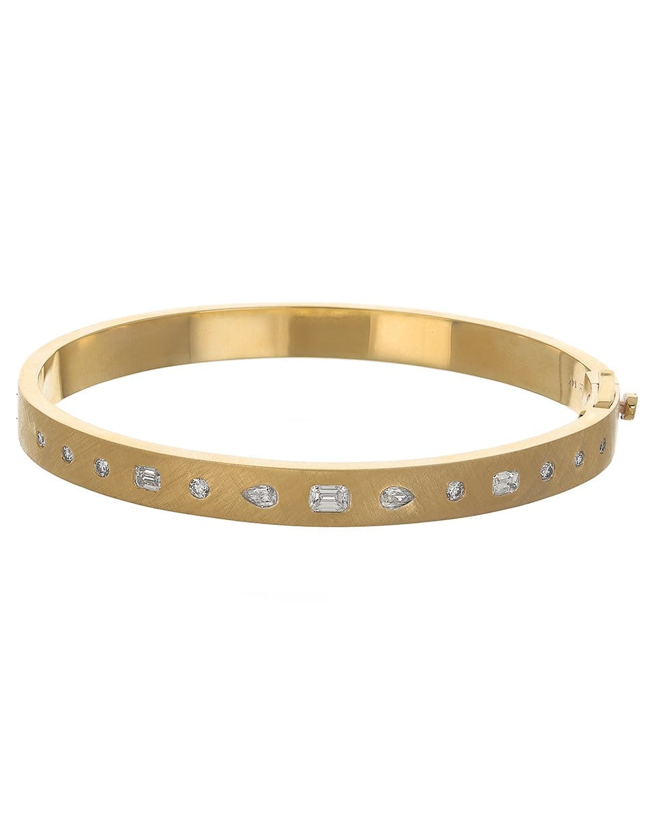 LOGAN HOLLOWELL-Diana Diamond Bracelet-YELLOW GOLD